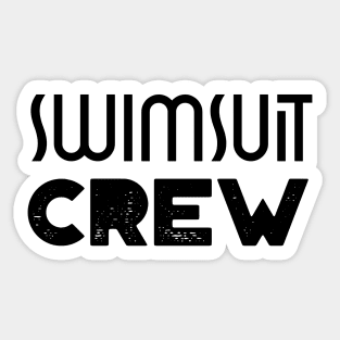 swimmers humor, fun swimming, quotes and jokes v17 Sticker